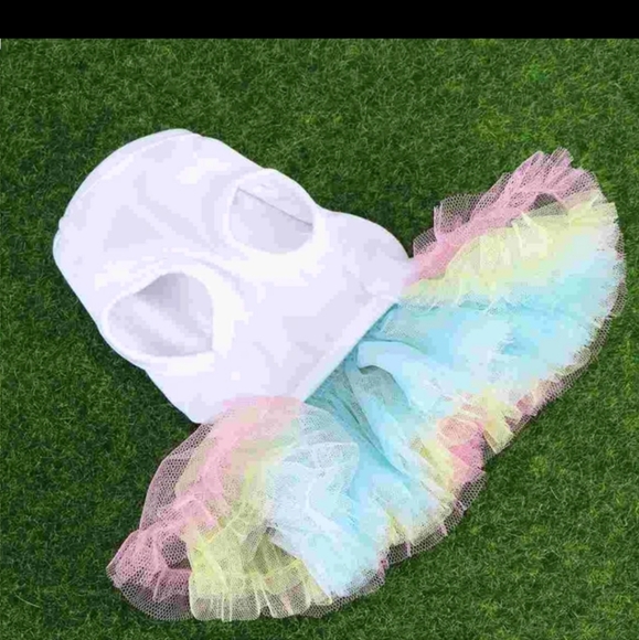 Pet Puppy Birthday Cake Tutu - Picture 3 of 5